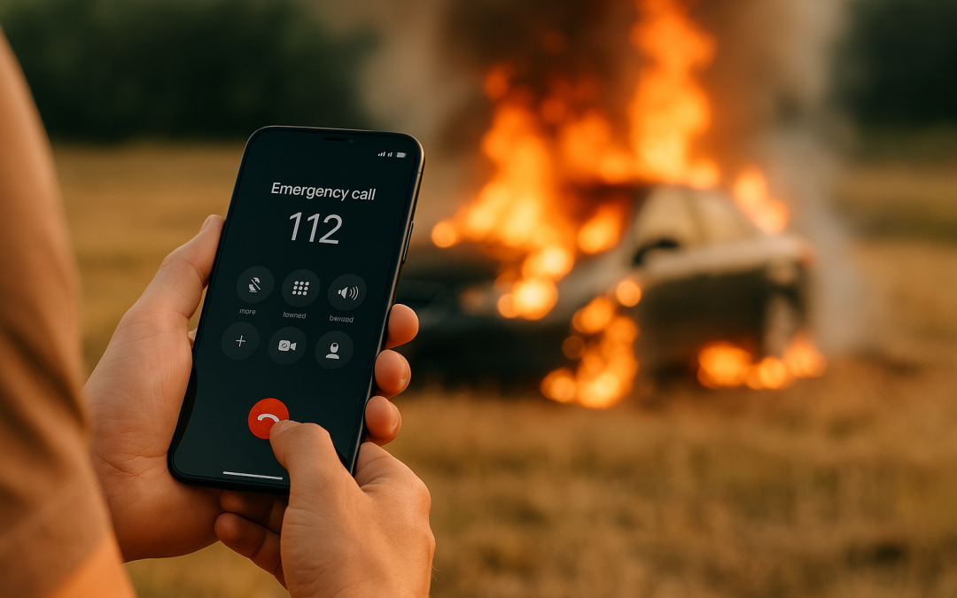 Odporúčania v súvislosti s požiarmi automobilov